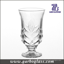 Engraved Glass Tea Cup with Foot (GB040606VT)